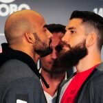 Curitba - PR - 12/05/2016 - MEDIA DAY UFC 198 - Lutadores durante entrevistas e encaradas no Media Day para o UFC 198 Foto: Jason Silva