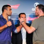 Curitba - PR - 12/05/2016 - MEDIA DAY UFC 198 - Lutadores durante entrevistas e encaradas no Media Day para o UFC 198 Foto: Jason Silva